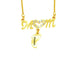 Wholesale hollow out doll stainless steel mother's Day gift Necklaces JDC-NE-Mail003 Necklaces 麦伦 GOLD+diamond Wholesale Jewelry JoyasDeChina Joyas De China