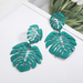 Bulk Jewelry Wholesale hollowed out large leafy beach earrings  JDC-ES-b060 Wholesale factory from China YIWU China