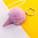 Wholesale Ice Cream HairBall Keychain JDC-KC-QiShi006 Keychains 奇释 Wholesale Jewelry JoyasDeChina Joyas De China