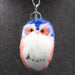 Wholesale Imitation Hair Owl Hairball Keychain JDC-KC-Zuge027 Keychains 祖格 royal blue 15*8cm Wholesale Jewelry JoyasDeChina Joyas De China