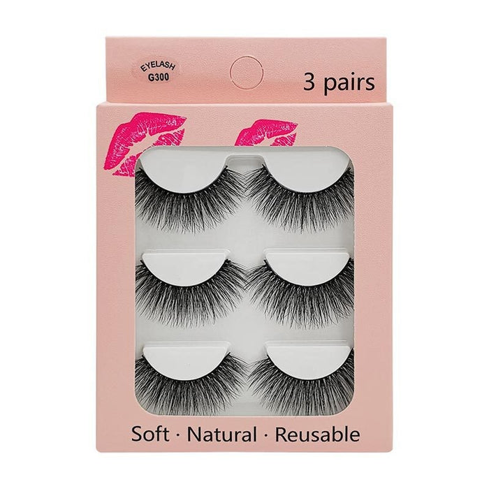 Wholesale imitation mink false eyelashes JDC-EY-LanJL001 Eyelashes 蓝睛琳 Wholesale Jewelry JoyasDeChina Joyas De China