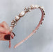 Wholesale Imitation Pearl Headband JDC-HD-GSXP001 Headband 宏鑫 Wholesale Jewelry JoyasDeChina Joyas De China