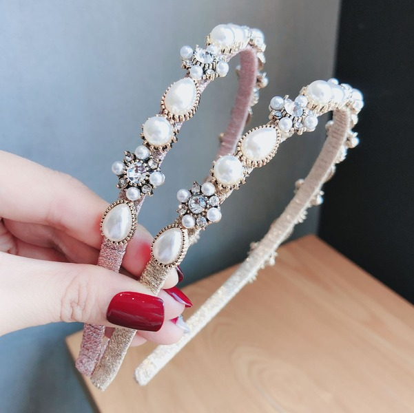 Wholesale Imitation Pearl Headband JDC-HD-GSXP001 Headband 宏鑫 Wholesale Jewelry JoyasDeChina Joyas De China