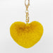 Wholesale imitation rabbit hair love key chain MOQ ≥ 10 JDC-KC-YZ009 Keychains 永泽 1 minimum 10 pieces for wholesale 10cm Wholesale Jewelry JoyasDeChina Joyas De China