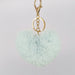 Wholesale imitation rabbit hair love key chain MOQ ≥ 10 JDC-KC-YZ009 Keychains 永泽 6 minimum 10 pieces for wholesale 10cm Wholesale Jewelry JoyasDeChina Joyas De China