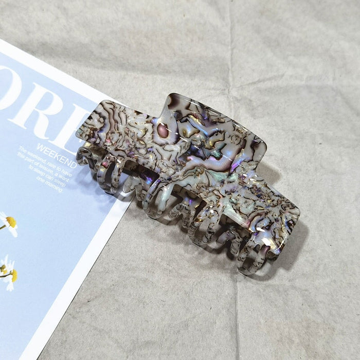 Wholesale ins dazzling color PVC hair clip JDC-HC-YaoX023 Hair Clips 姚萱 7# dazzle color hairpin Wholesale Jewelry JoyasDeChina Joyas De China