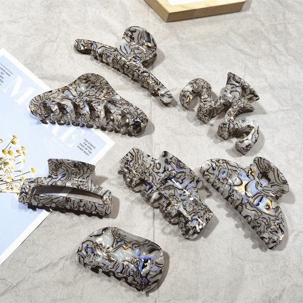 Wholesale ins dazzling color PVC hair clip JDC-HC-YaoX023 Hair Clips 姚萱 Wholesale Jewelry JoyasDeChina Joyas De China