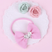 Wholesale INS Nylon Kids Solid Color Love Sequin Bow Headband JDC-HD-GSQN039 Headband 丘诺 Wholesale Jewelry JoyasDeChina Joyas De China