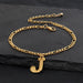 Wholesale ins wind anklet Alloy Anklet JDC-AS-NZ003 Anklet 奈珠 FZ0175-J Wholesale Jewelry JoyasDeChina Joyas De China