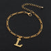 Wholesale ins wind anklet Alloy Anklet JDC-AS-NZ003 Anklet 奈珠 FZ0175-L Wholesale Jewelry JoyasDeChina Joyas De China