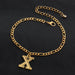 Wholesale ins wind anklet Alloy Anklet JDC-AS-NZ003 Anklet 奈珠 FZ0175-X Wholesale Jewelry JoyasDeChina Joyas De China