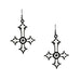 Wholesale inverted cross red pentagram alloy earrings JDC-ES-YYFF009 Earrings 燕羽飞飞 Wholesale Jewelry JoyasDeChina Joyas De China