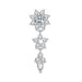 Wholesale inverted rod zircon navel nail puncture MOQ>2 JDC-UN-WH001 Piercings 威怀 Wholesale Jewelry JoyasDeChina Joyas De China
