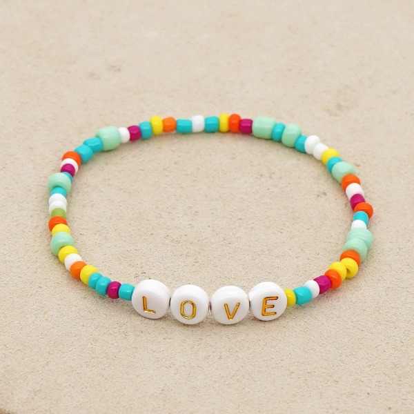 Bulk Jewelry Wholesale Japanese and Korean Hyuna style rainbow bracelet JDC-gbh386 Wholesale factory from China YIWU China