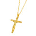 Wholesale Jesus Cross Alloy Necklace JDC-NE-Saip005 Necklaces 赛蒲 gold Wholesale Jewelry JoyasDeChina Joyas De China