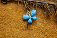 Wholesale jewelry simple small fresh malachite pendant JDC-CS-Jinshe003 charms 金蛇 blue turquoise1 Wholesale Jewelry JoyasDeChina Joyas De China