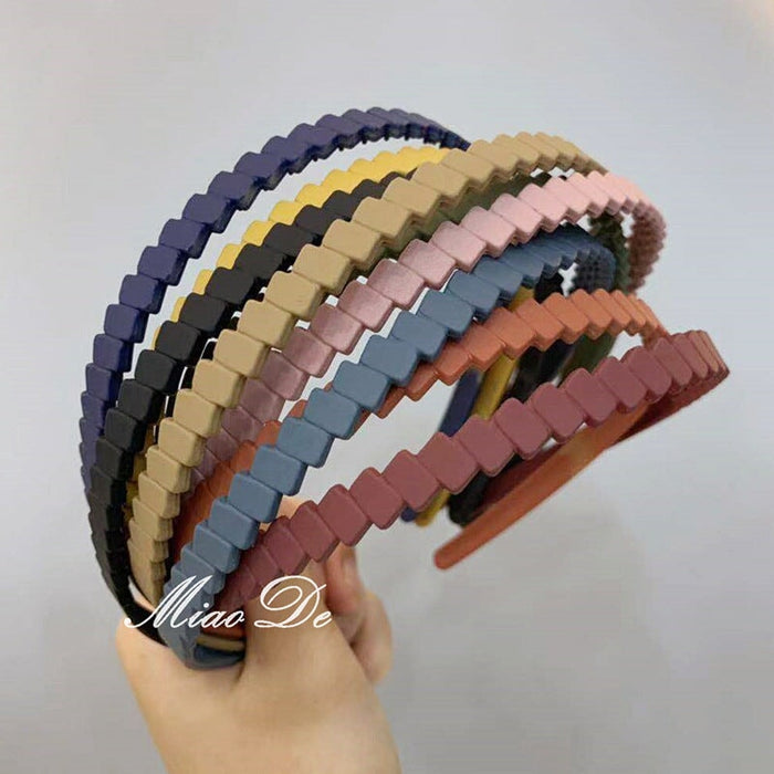 Wholesale khaki resin hairband JDC-HD-H024 Headband 妙德 Wholesale Jewelry JoyasDeChina Joyas De China