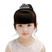 Wholesale Kids Crown Birthday Rhinestone Headband JDC-HD-hongh002 Headband 宏宏 white 7 Wholesale Jewelry JoyasDeChina Joyas De China