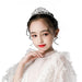 Wholesale Kids Crown Birthday Rhinestone Headband JDC-HD-hongh002 Headband 宏宏 white 9 Wholesale Jewelry JoyasDeChina Joyas De China