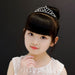Wholesale Kids Crown White Crystal Headband JDC-HD-hongh003 Headband 宏宏 Wholesale Jewelry JoyasDeChina Joyas De China
