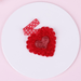 Wholesale Kids Embroidered Rose Heart Shape Solid Color Headband JDC-HD-GSQN038 Headband 丘诺 Wholesale Jewelry JoyasDeChina Joyas De China