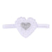 Wholesale Kids Embroidered Rose Heart Shape Solid Color Headband JDC-HD-GSQN038 Headband 丘诺 White Wholesale Jewelry JoyasDeChina Joyas De China
