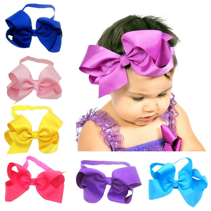 Wholesale Kids Fabric Bow Stretch Hair Scrunchies JDC-HS-Chund007 Hair Scrunchies 春蝶 Wholesale Jewelry JoyasDeChina Joyas De China