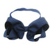 Wholesale Kids Fabric Bow Stretch Hair Scrunchies JDC-HS-Chund007 Hair Scrunchies 春蝶 navy Wholesale Jewelry JoyasDeChina Joyas De China