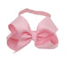 Wholesale Kids Fabric Bow Stretch Hair Scrunchies JDC-HS-Chund007 Hair Scrunchies 春蝶 pink Wholesale Jewelry JoyasDeChina Joyas De China