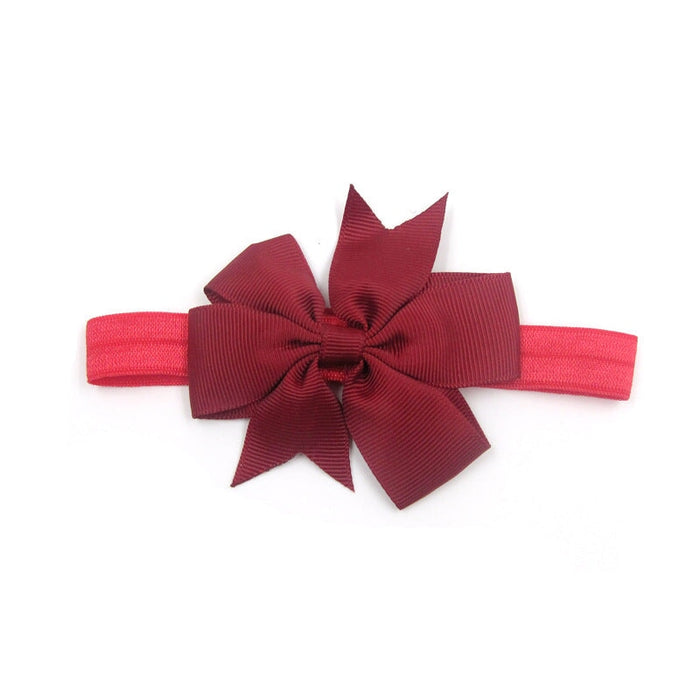 Wholesale Kids Hair Rope Rib With Swallowtail Bow Fabric Hair Scrunchies JDC-HS-Chund002 Hair Scrunchies JoyasDeChina 4 Wholesale Jewelry JoyasDeChina Joyas De China