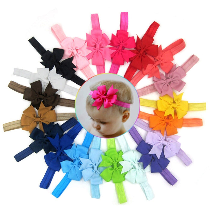 Wholesale Kids Hair Rope Rib With Swallowtail Bow Fabric Hair Scrunchies JDC-HS-Chund002 Hair Scrunchies JoyasDeChina Wholesale Jewelry JoyasDeChina Joyas De China