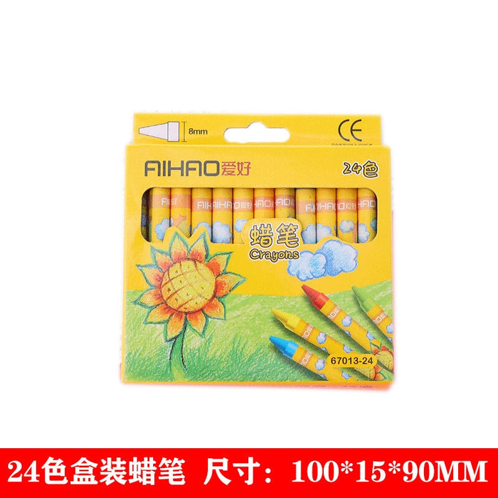 Wholesale kids multi-color crayon JDC-BP-Yizhou008 Ballpoint Pen 义周 24 crayon Wholesale Jewelry JoyasDeChina Joyas De China
