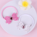 Wholesale Kids Nylon Bow Love Rhinestone Solid Color Headband JDC-HD-GSQN036 Hair Scrunchies 丘诺 Wholesale Jewelry JoyasDeChina Joyas De China