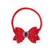 Wholesale Kids Nylon Bow Love Rhinestone Solid Color Headband JDC-HD-GSQN036 Hair Scrunchies 丘诺 Dahong (Love) Wholesale Jewelry JoyasDeChina Joyas De China