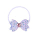 Wholesale Kids Nylon Bow Love Rhinestone Solid Color Headband JDC-HD-GSQN036 Hair Scrunchies 丘诺 Purple (Love) Wholesale Jewelry JoyasDeChina Joyas De China