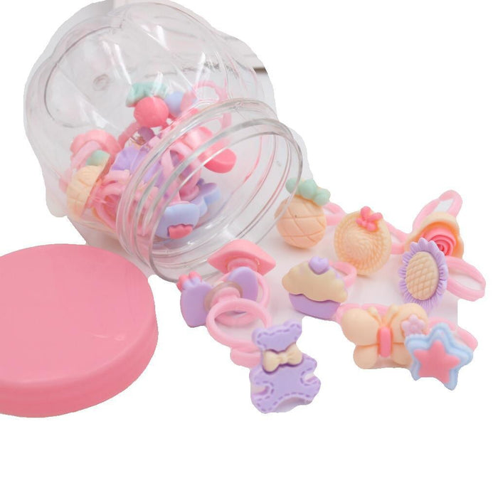 Wholesale kids pumpkin ring set box JDC-RS-Duor002 Rings 朵蕊 Wholesale Jewelry JoyasDeChina Joyas De China