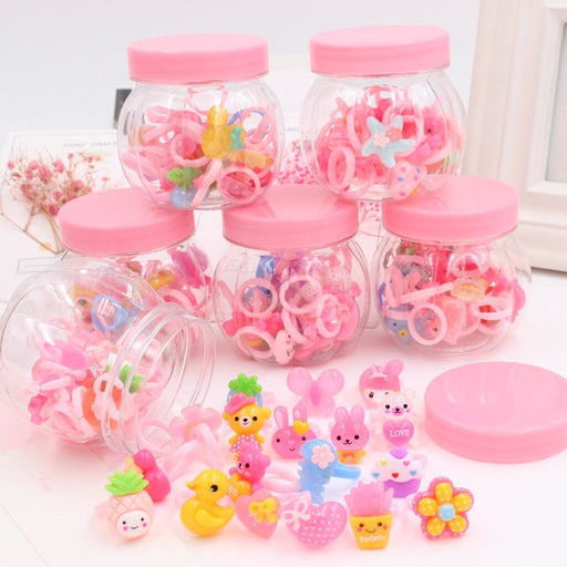 Wholesale kids pumpkin ring set box JDC-RS-Duor002 Rings 朵蕊 Wholesale Jewelry JoyasDeChina Joyas De China