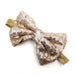 Wholesale Kids Sequin Bow Cloth Hair Scrunchies JDC-HS-Chund004 Hair Scrunchies 春蝶 brown Wholesale Jewelry JoyasDeChina Joyas De China