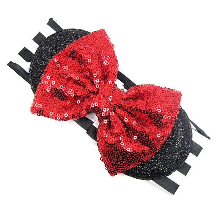 Wholesale Kids Sequin Bow Cloth Hair Scrunchies JDC-HS-Chund006 Hair Scrunchies 春蝶 1 Wholesale Jewelry JoyasDeChina Joyas De China