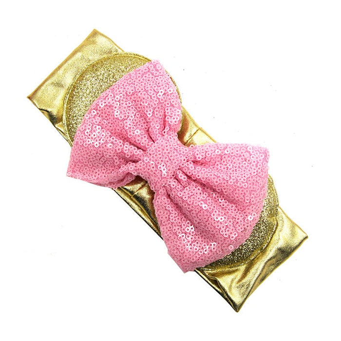 Wholesale Kids Sequin Bow Cloth Hair Scrunchies JDC-HS-Chund006 Hair Scrunchies 春蝶 2 Wholesale Jewelry JoyasDeChina Joyas De China