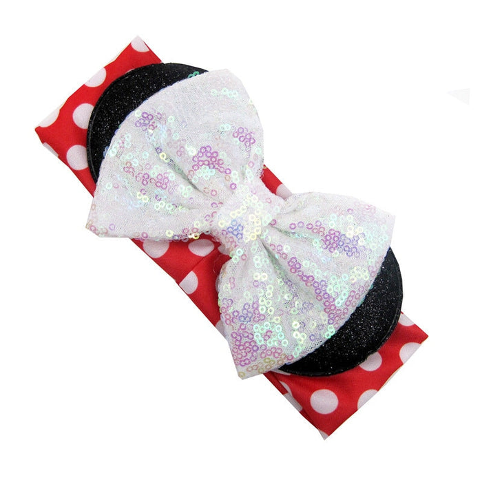 Wholesale Kids Sequin Bow Cloth Hair Scrunchies JDC-HS-Chund006 Hair Scrunchies 春蝶 5 Wholesale Jewelry JoyasDeChina Joyas De China