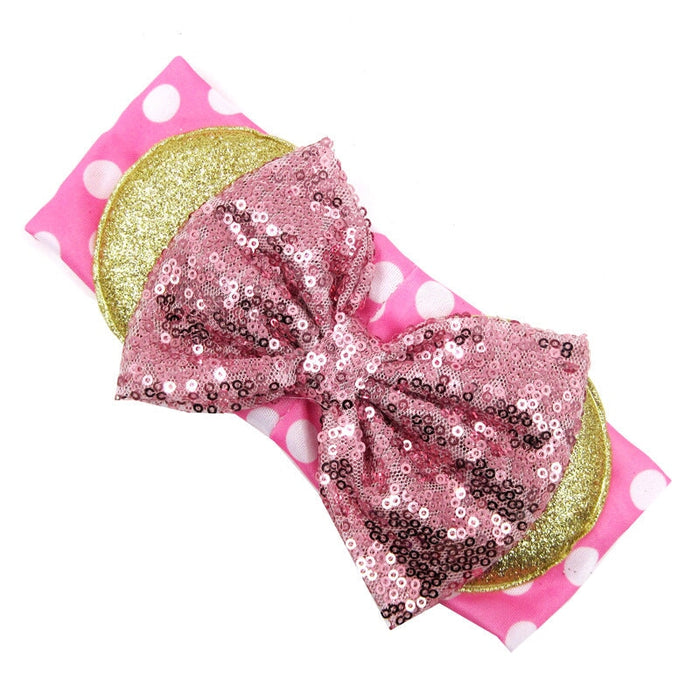 Wholesale Kids Sequin Bow Cloth Hair Scrunchies JDC-HS-Chund006 Hair Scrunchies 春蝶 9 Wholesale Jewelry JoyasDeChina Joyas De China