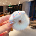 Wholesale kitten puppy rabbit furry hair rope(F) JDC-HS-BL001 Hair Scrunchies 冰澜 1 Wholesale Jewelry JoyasDeChina Joyas De China