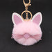 Wholesale Kitten Whiskers Alloy Imitation Hair Hair Ball Keychain JDC-KC-Zuge023 Keychains 祖格 Wholesale Jewelry JoyasDeChina Joyas De China