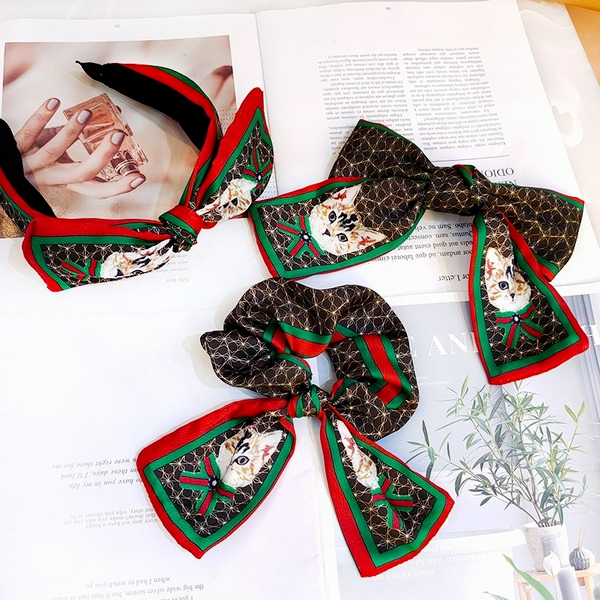 Bulk Jewelry Wholesale Kitty big bow hairpin JDC-HD-O005 Wholesale factory from China YIWU China