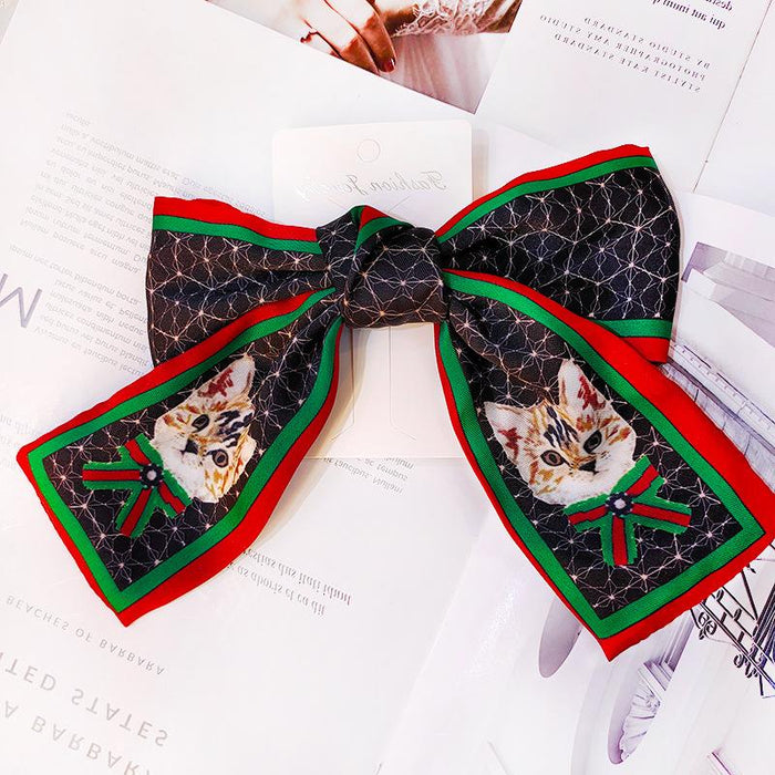 Bulk Jewelry Wholesale Kitty big bow hairpin JDC-HD-O005 Wholesale factory from China YIWU China