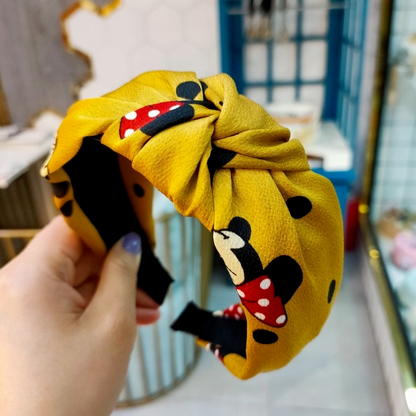 Bulk Jewelry Wholesale Knot Mickey Headband JDC-HD-O041 Wholesale factory from China YIWU China