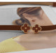 Wholesale Ladies PU Leather Clover Thin Belt JDC-WB-YunT002 Womenbelt 云图 Wholesale Jewelry JoyasDeChina Joyas De China