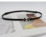 Wholesale Ladies PU Leather Clover Thin Belt JDC-WB-YunT002 Womenbelt 云图 Wholesale Jewelry JoyasDeChina Joyas De China