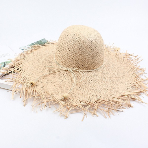 Bulk Jewelry Wholesale lafite straw  rough edges Fashionhat JDC-FH-js015 Wholesale factory from China YIWU China